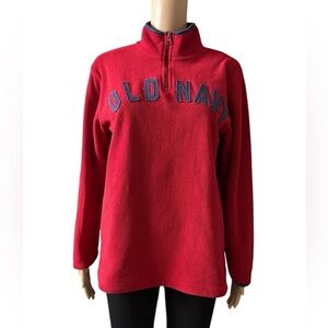 Old Navy Red Fleece Pullover XL(14-16)